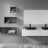 Étagère murale salle de bain ARCTIC 640 - blanc Softtouch