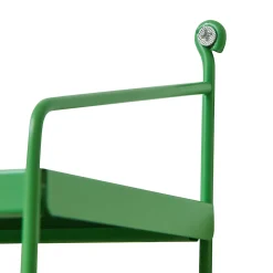 Étagère murale Strängnäs acier 50 x 60 x 15 cm vert pomme en.casa