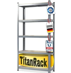 Étagère pour charge lourde Gris anthracite 180 x 120 x 45 cm, Charge Max : 1250 kg