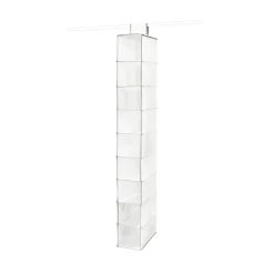 Étagère souple pour chaussures Compactor Neotex blanc 9 compartiments H. 100,5 cm