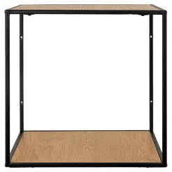 Étagère Vita, Marron, Métal, 36x36x36 cm, Seven Design