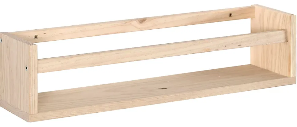 Étagères à épices en bois de pin 60cm