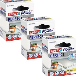 tesa EXTRA POWER PERFECT 56343-00501-04 ruban adhésif toile blanc 3x 2,75 m x 38 mm
