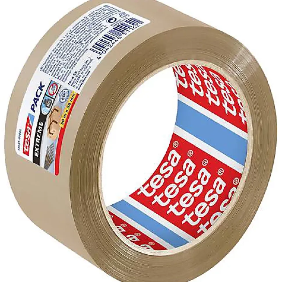 tesa EXTREME 58645-00000-00 ruban adhésif d'emballage tesapack marron 50 mm x 50 m