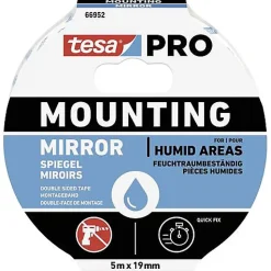 tesa PRO Mounting Ruban adhésif double-face mousse 5 m x 19 mm blanc 66952-00001-00