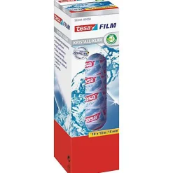 tesa Tesafilm 58244-00-00 adhésif transparent 10 m x 15 mm pack de 10