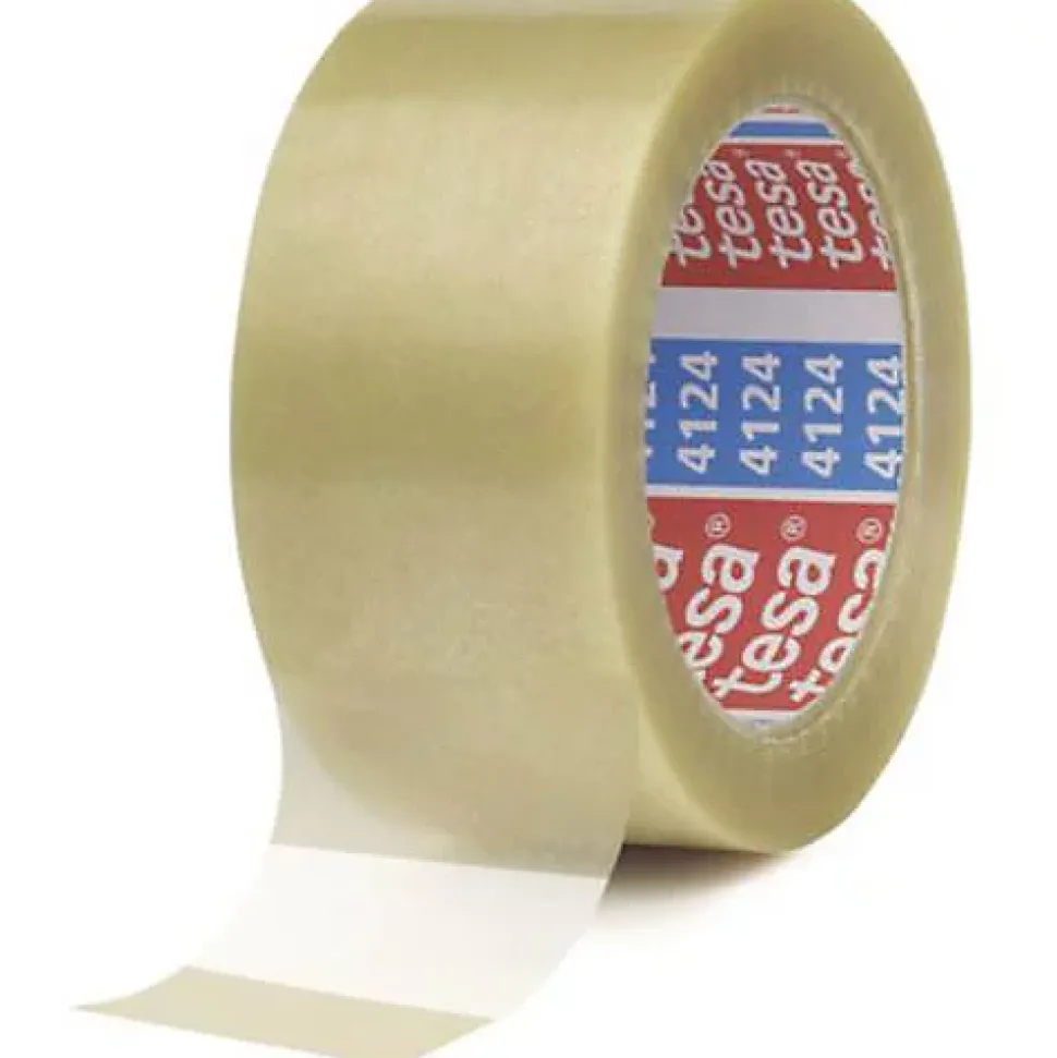 tesa tesapack 4124 04124-00014-00 ruban adhésif d'emballage transparent 38 mm x 66 m