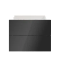 Tiroir anthracite brillant GoodHome Atomia H. 18,5 x L. 49,7 x P. 39 cm vendu par 2