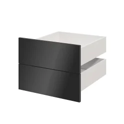 Tiroir anthracite brillant GoodHome Atomia H. 18,5 x L. 49,7 x p 50 cm vendu par 2