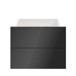 Tiroir anthracite brillant GoodHome Atomia H. 18,5 x L. 49,7 x p 50 cm vendu par 2