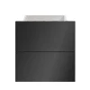 Tiroir anthracite brillant GoodHome Atomia H. 18,5 x L. 37,2 x P. 39 cm vendu par 2