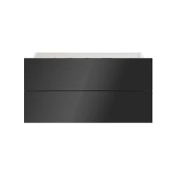 Tiroir anthracite brillant GoodHome Atomia H. 18,5 x L. 74,4 x P. 30 cm vendu par 2