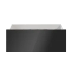 Tiroir anthracite brillant GoodHome Atomia H. 18,5 x L. 99,7 x P. 50 cm vendu par 2