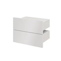 Tiroir blancs GoodHome Atomia H. 18,5 x L. 49,7 x P. 30 cm vendu par 2