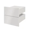 Tiroir blancs GoodHome Atomia H. 18,5 x L. 37,2 x P. 39 cm vendu par 2