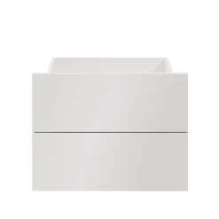 Tiroir blancs GoodHome Atomia H. 18,5 x L. 49,7 x P. 39 cm vendu par 2