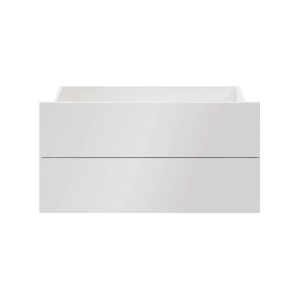 Tiroir blancs GoodHome Atomia H. 18,5 x L. 74,4 x P. 39 cm vendu par 2
