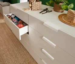 Tiroir blancs GoodHome Atomia H. 18,5 x L. 74,4 x P. 50 cm vendu par 2