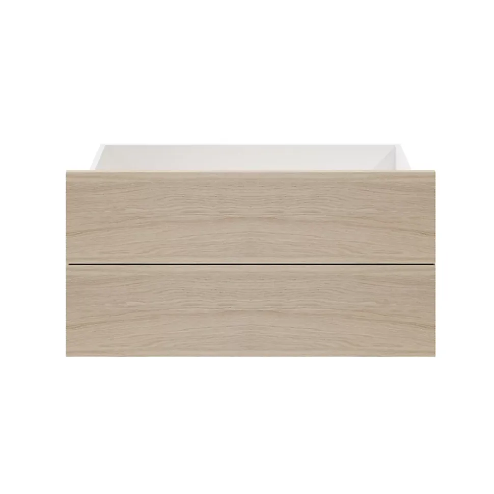 Tiroir effet chêne GoodHome Atomia H. 18,5 x L. 74,4 x P. 39 cm vendu par 2