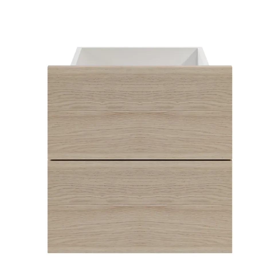 Tiroir effet chêne GoodHome Atomia H. 18,5 x L. 37,2 x P. 39 cm vendu par 2