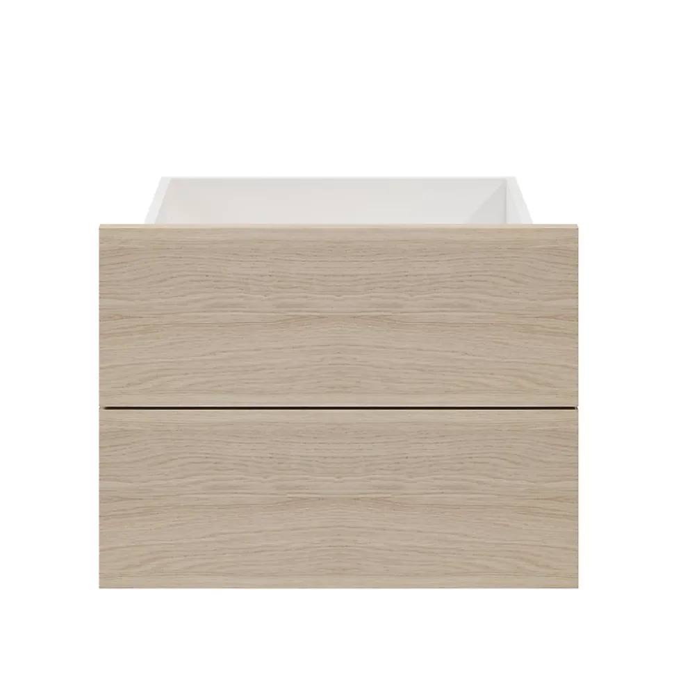 Tiroir effet chêne GoodHome Atomia H. 18,5 x L. 49,7 x P. 39 cm vendu par 2