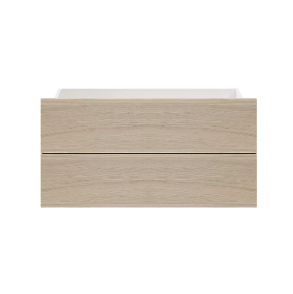 Tiroir effet chêne GoodHome Atomia H. 18,5 x L. 74,4 x p 30 cm vendu par 2