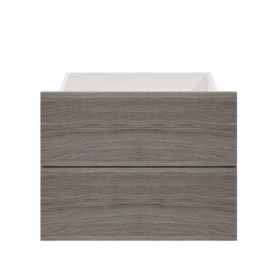 Tiroir effet chêne grisé GoodHome Atomia H. 18,5 x l. 49,7 x p 39 cm vendu par 2