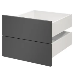 Tiroir GoodHome Atomia anthracite H. 18,5 x l. 49,7 x P. 50 cm vendu par 2