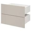 Tiroir GoodHome Atomia beige cachemire H. 18,5 x l. 37,2 x P. 30 cm vendu par 2
