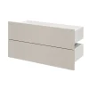 Tiroir GoodHome Atomia beige cachemire H. 18,5 x l. 74,7 x P. 30 cm vendu par 2