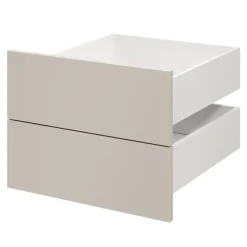 Tiroir GoodHome Atomia beige cachemire H. 18,5 x l. 49,7 x P. 50 cm vendu par 2