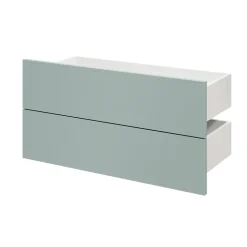 Tiroir GoodHome Atomia bleu aqua H. 18,5 x l. 74,7 x P. 30 cm vendu par 2