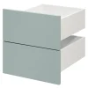Tiroir GoodHome Atomia bleu aqua H. 18,5 x l. 37,2 x P. 39 cm vendu par 2
