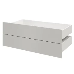 Tiroir GoodHome Atomia gris clair H. 18,5 x l. 99,7 x P. 50 cm vendu par 2