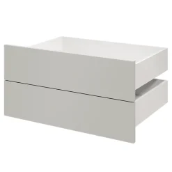 Tiroir GoodHome Atomia gris clair H. 18,5 x l. 74,7 x P. 50 cm vendu par 2