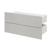 Tiroir GoodHome Atomia gris clair H. 18,5 x l. 74,7 x P. 30 cm vendu par 2