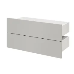 Tiroir GoodHome Atomia gris clair H. 18,5 x l. 74,7 x P. 30 cm vendu par 2