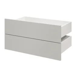 Tiroir GoodHome Atomia gris clair H. 18,5 x l. 74,7 x P. 39 cm vendu par 2