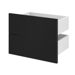 Tiroir GoodHome Atomia noir H. 18,45 x l. 49,7 x P. 30 cm vendu par 2
