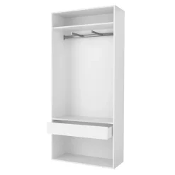 Tiroir intérieur blanc GoodHome Atomia H. 17 x L. 93,7 x P. 45 cm