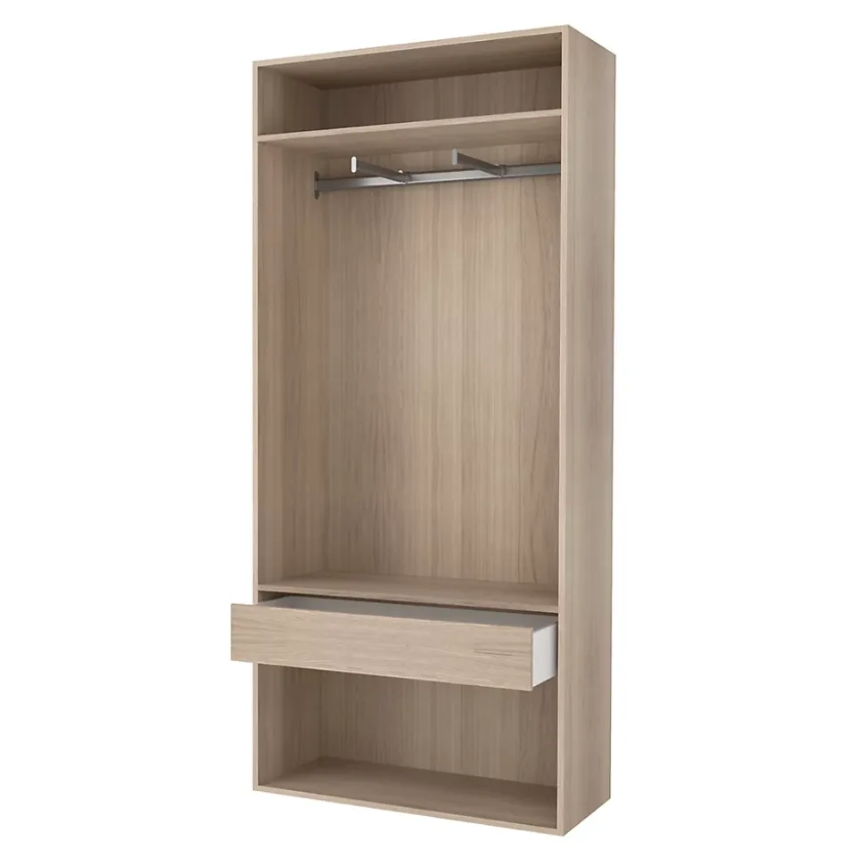 Tiroir intérieur blanc GoodHome Atomia H. 17 x L. 93,7 x P. 45 cm