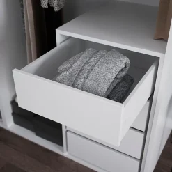 Tiroir intérieur blanc GoodHome Atomia H. 17 x L. 46,4 x P. 50 cm