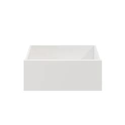 Tiroir intérieur blanc GoodHome Atomia H. 17 x L. 46,4 x P. 39 cm