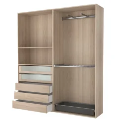 Tiroir intérieur effet chêne GoodHome Atomia H. 17 x L. 93,7 x P. 45 cm