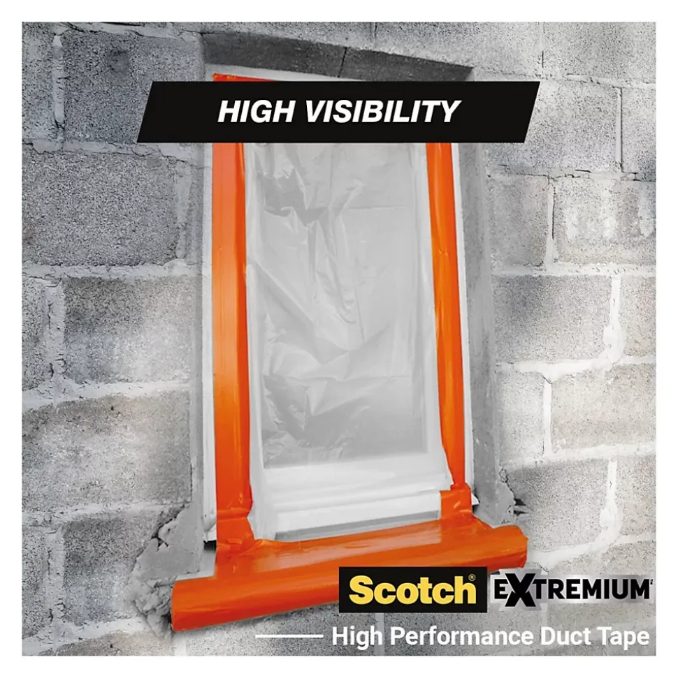 Toile de réparation universel Scotch orange, 48mm x 25 m - 2 rouleaux
