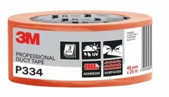 Toile façadier adhésive P334 3M orange, 48mm x 25 m