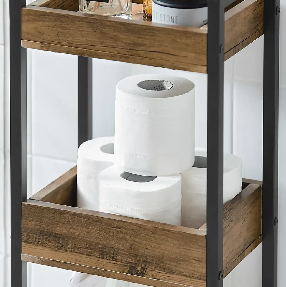 Tour de Rangement Etagère de Stockage, 3 étages, FRG226-F, SoBuy