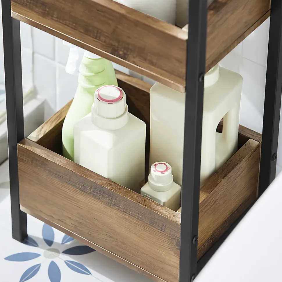 Tour de Rangement Etagère de Stockage, 3 étages, FRG226-F, SoBuy