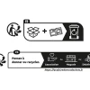 Tringle à rideaux + 2 supports en "S" GoodHome Atomia 200 cm