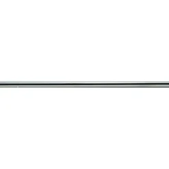 Tringle de penderie ronde métal chromé Ø2,5 x 200 cm